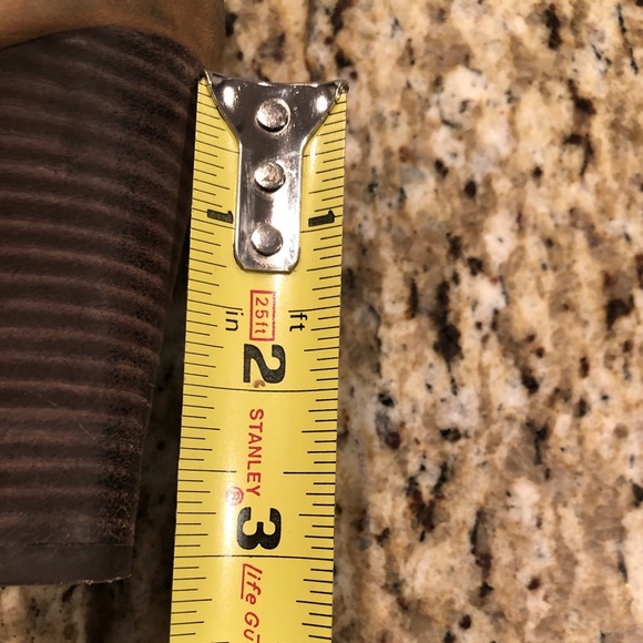 Tan suede fur bootie - Picture 5 of 6